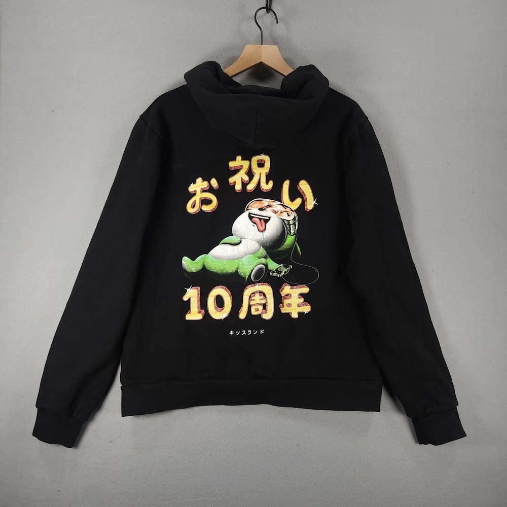 The Weeknd Kiss Land 10 Year Anniversary Wanderlust 2023 Black Hoodie - Large